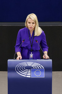 Plenartagung im EU-Parlament in Straßburg