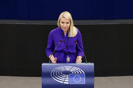 Plenartagung im EU-Parlament in Straßburg