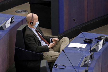 Plenartagung im EU-Parlament in Straßburg