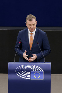 Plenartagung im EU-Parlament in Straßburg