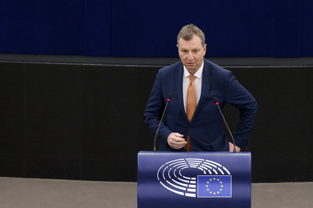 Plenartagung im EU-Parlament in Straßburg