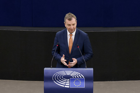 Plenartagung im EU-Parlament in Straßburg
