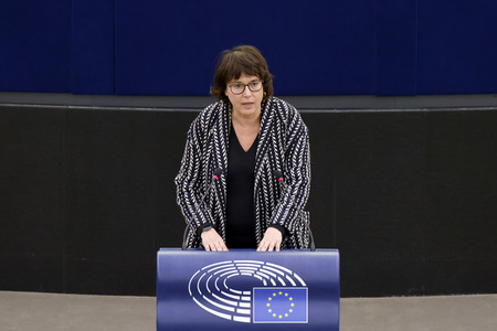 Plenartagung im EU-Parlament in Straßburg