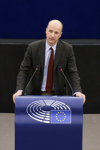 Plenartagung im EU-Parlament in Straßburg