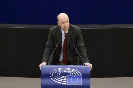 Plenartagung im EU-Parlament in Straßburg