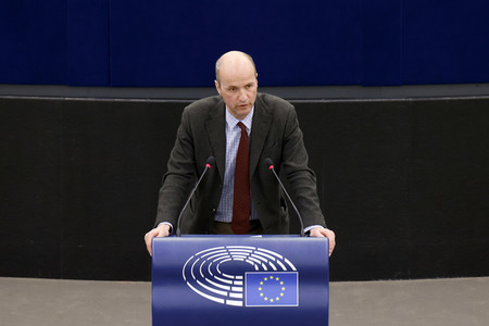 Plenartagung im EU-Parlament in Straßburg