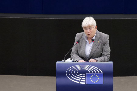 Plenartagung im EU-Parlament in Straßburg