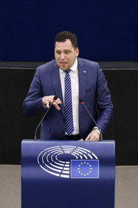 Plenartagung im EU-Parlament in Straßburg