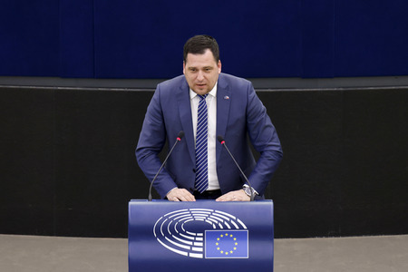 Plenartagung im EU-Parlament in Straßburg