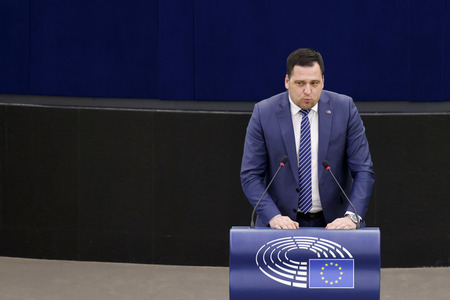 Plenartagung im EU-Parlament in Straßburg