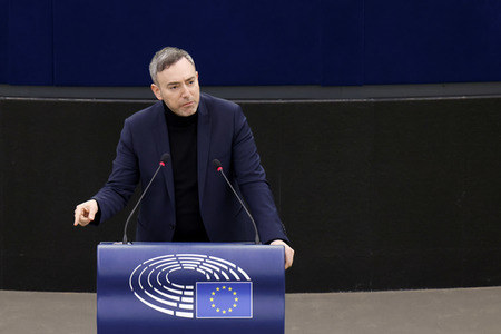 Plenartagung im EU-Parlament in Straßburg