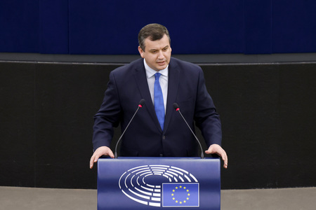 Plenartagung im EU-Parlament in Straßburg