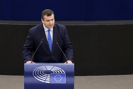 Plenartagung im EU-Parlament in Straßburg