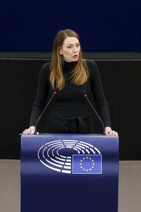Plenartagung im EU-Parlament in Straßburg