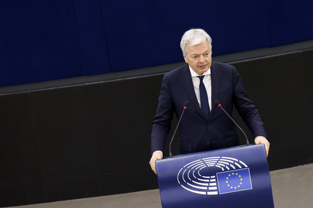 Plenartagung im EU-Parlament in Straßburg