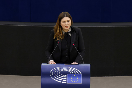 Plenartagung im EU-Parlament in Straßburg