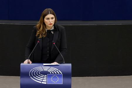 Plenartagung im EU-Parlament in Straßburg