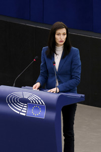 Plenartagung im EU-Parlament in Straßburg