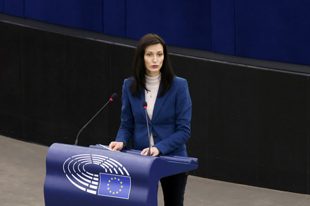 Plenartagung im EU-Parlament in Straßburg
