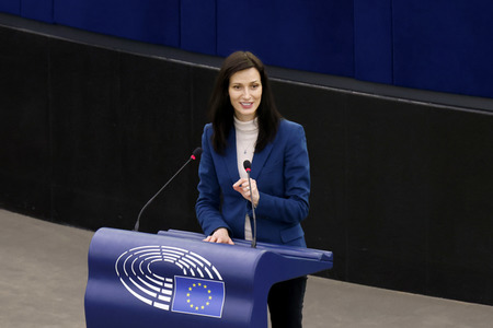 Plenartagung im EU-Parlament in Straßburg
