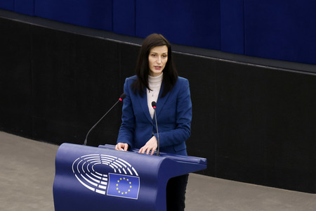 Plenartagung im EU-Parlament in Straßburg