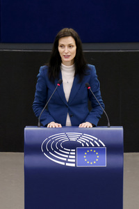 Plenartagung im EU-Parlament in Straßburg