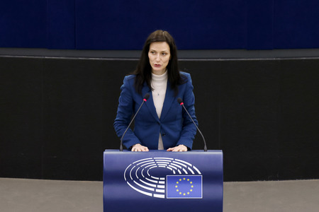 Plenartagung im EU-Parlament in Straßburg