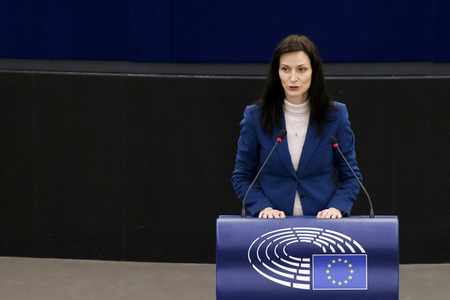 Plenartagung im EU-Parlament in Straßburg