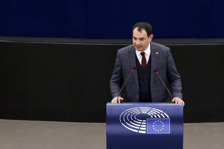 Plenartagung im EU-Parlament in Straßburg