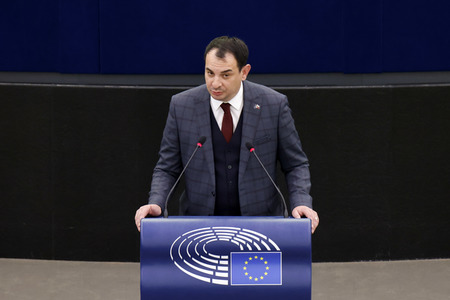 Plenartagung im EU-Parlament in Straßburg