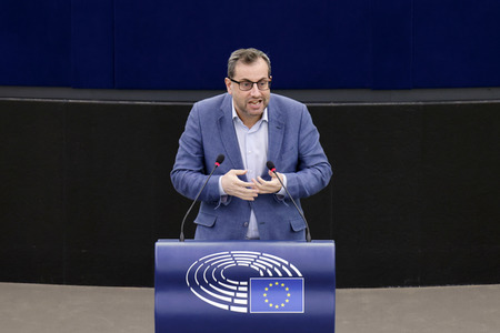 Plenartagung im EU-Parlament in Straßburg