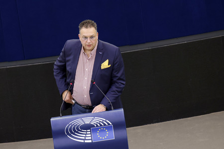 Plenartagung im EU-Parlament in Straßburg