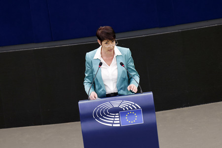 Plenartagung im EU-Parlament in Straßburg