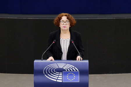 Plenartagung im EU-Parlament in Straßburg