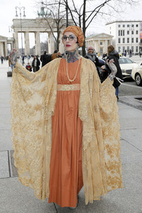 Anja Gockel Fashion Show auf der Berlin Fashion Week Autumn/Winter 2022