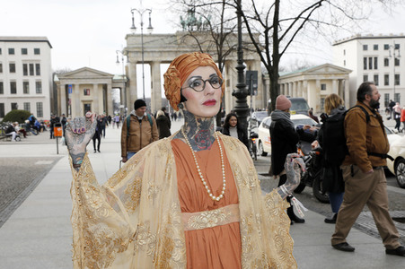 Anja Gockel Fashion Show auf der Berlin Fashion Week Autumn/Winter 2022