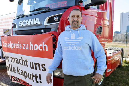 Diesel-Demo in Bergheim