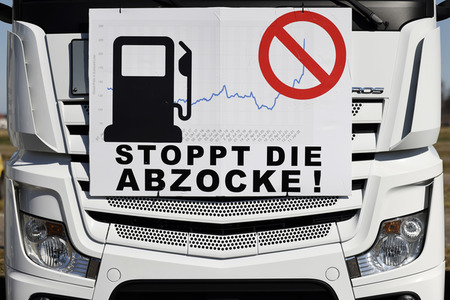 Diesel-Demo in Bergheim