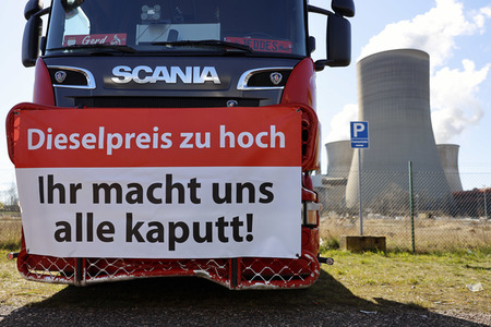 Diesel-Demo in Bergheim