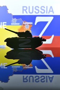 Russisches Z-Symbol im Ukraine-Krieg