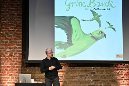 Martin Baltscheit auf der lit.Kid. 2022 in Köln