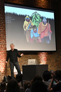 Martin Baltscheit auf der lit.Kid. 2022 in Köln