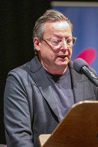 Jens Thomas und Matthias Brandt auf der lit.Cologne 2022 in Köln