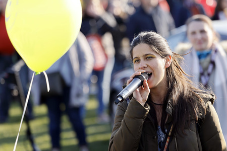 Coronademo in Düsseldorf