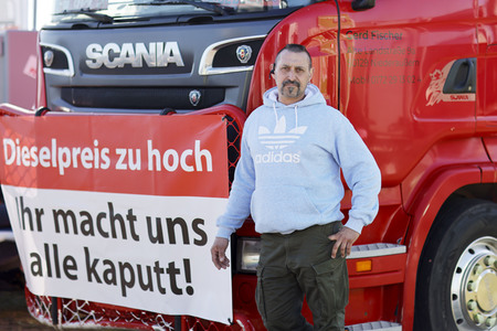 Diesel-Demo in Bergheim