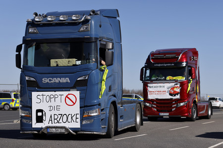 Diesel-Demo in Bergheim