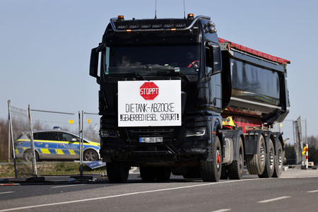 Diesel-Demo in Bergheim