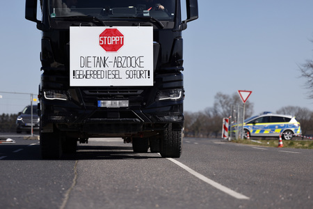 Diesel-Demo in Bergheim