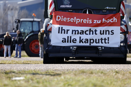 Diesel-Demo in Bergheim