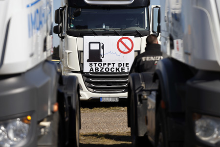 Diesel-Demo in Bergheim
